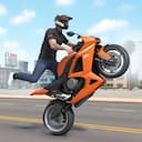 Moto Bike Stunt Wheelie Game
